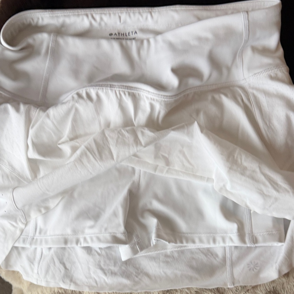 Athleta White Athletic Skirt - Picture 5 of 5